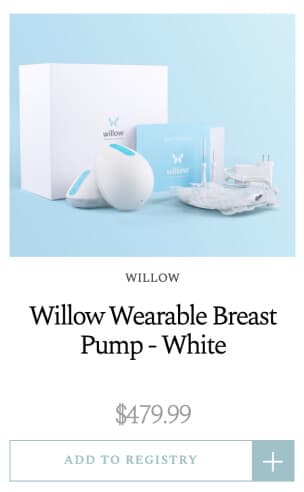 Online shop product overview